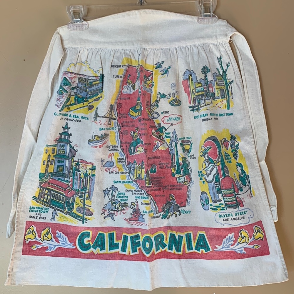 Vintage California Apron